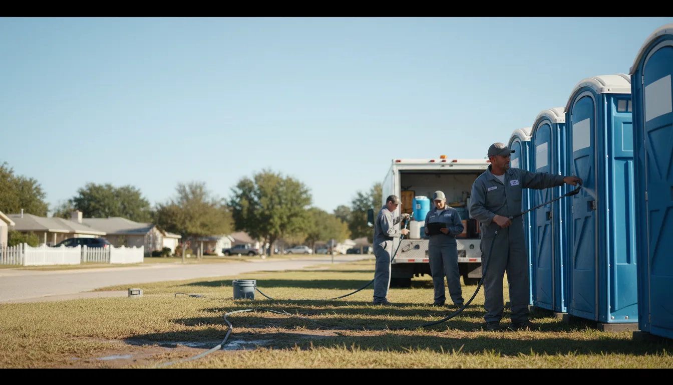 Long-Term Portable Toilet Rental in Ida, AR near me